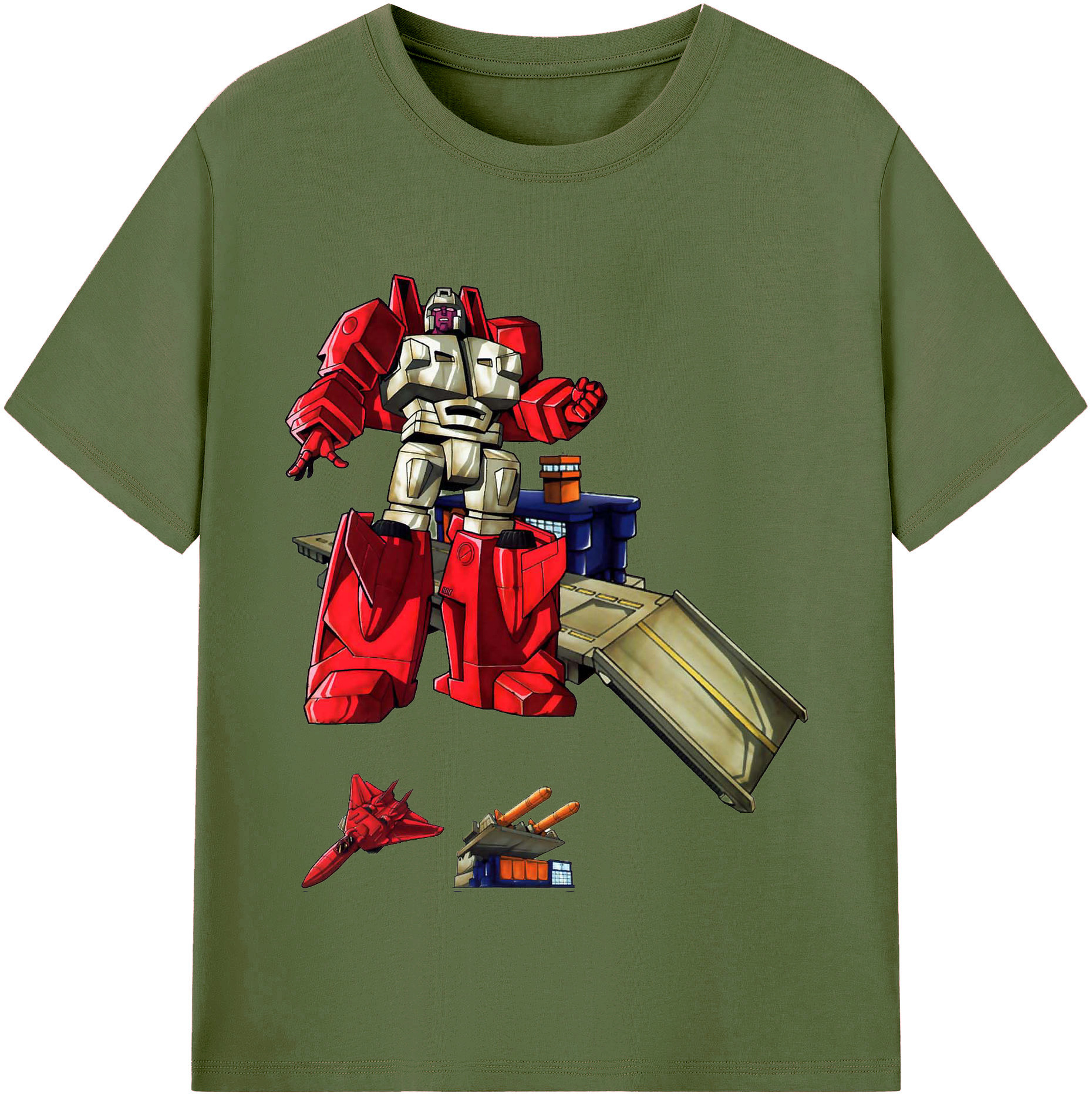 （画像用）  綿100％半袖Tシャツ（フロントプリント）